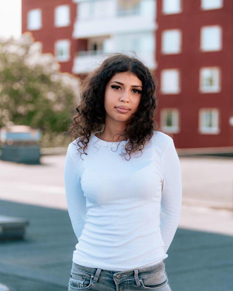 Porträtt av Tina Salih.
